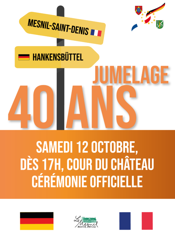 2024 – Le Mesnil-Saint-Denis – 40 ans de jumelage
