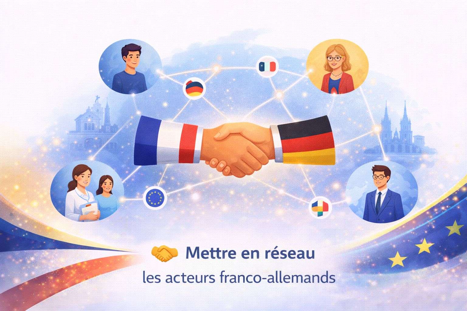 mettre en réseau les acteurs du franco allemands
